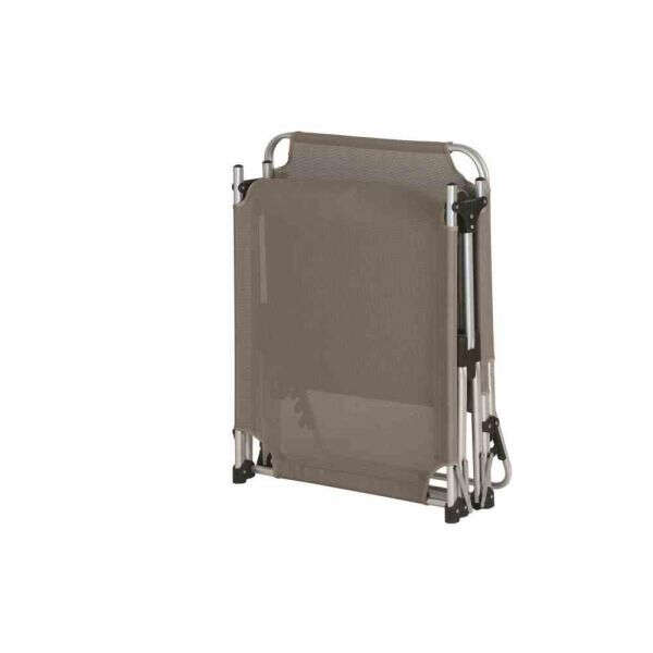 SIENA GARDEN Dreibeinliege XXL, silber taupe